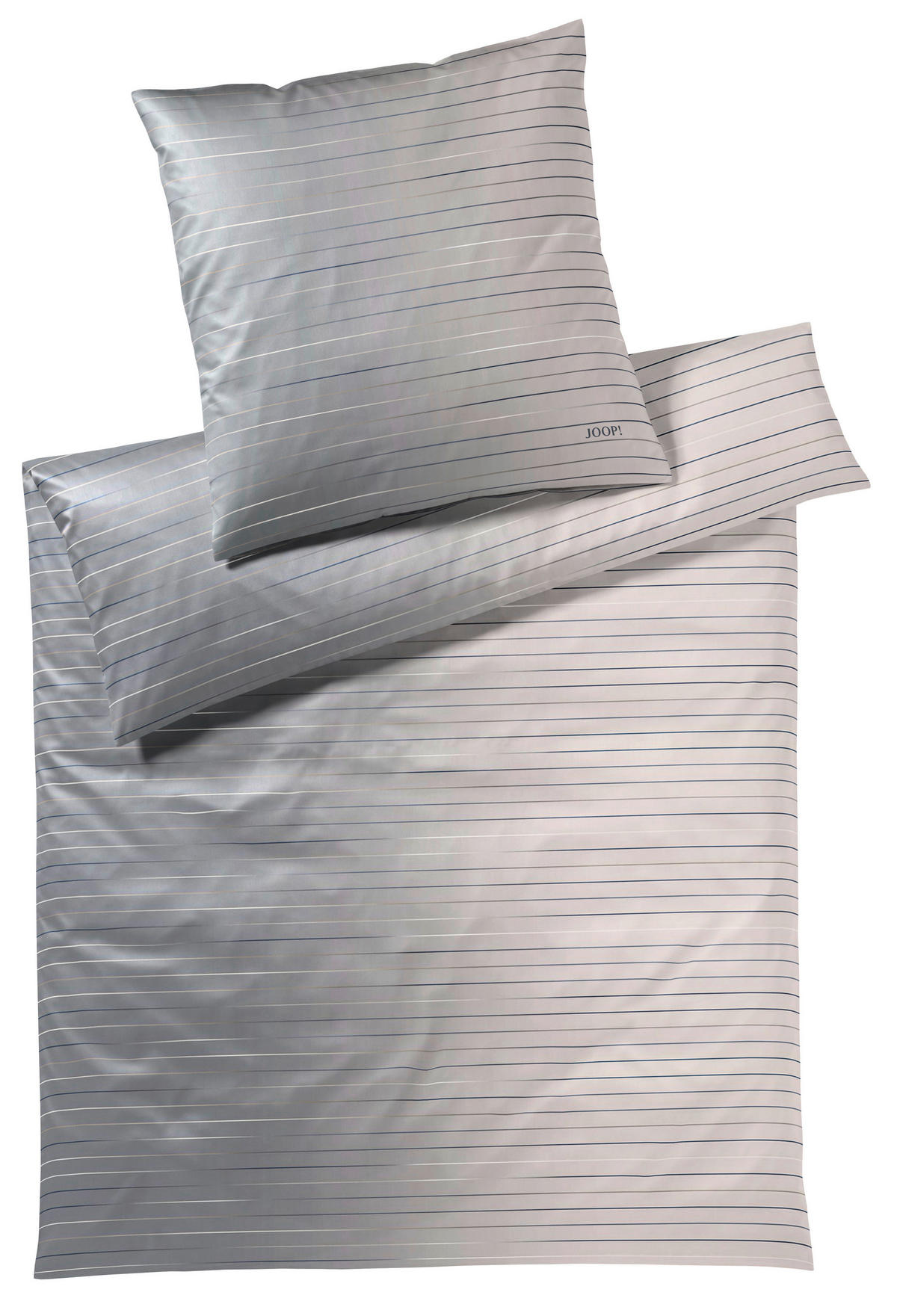 ÁGYNEMŰHUZAT-GARNITÚRA 140/200 cm  - antracit/szürke, Basics, textil/természetes anyagok (140/200cm) - Joop!