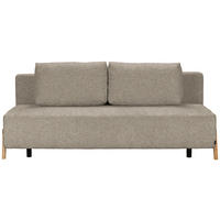SCHLAFSOFA in Textil Greige  - Greige/Naturfarben, Design, Holz/Textil (211/88/102cm) - Niels Andersson
