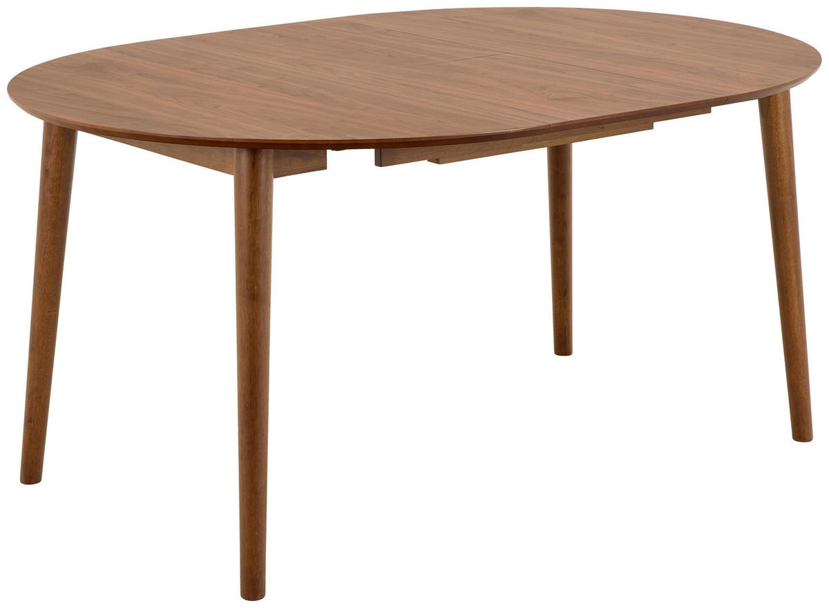 VÝSUVNÝ STŮL, barvy vlašských ořechů, 115-154/75/115 cm - barvy vlašských ořechů, Basics, dřevo (115-154/75/115cm) - MID.YOU