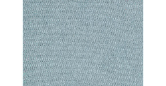 ECKSOFA Hellblau Velours  - Chromfarben/Hellblau, Design, Textil/Metall (281/200cm) - Hom`in