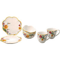 SET ZA ZAJTRK       6-delni  - večbarvno, Basics, keramika (2,27kg) - Villeroy & Boch