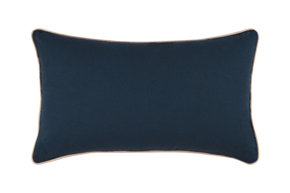 OKRASNA BLAZINA  MARIS   30/50 cm          - temno modra, Konvencionalno, tekstil (30/50cm)