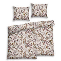 BETTWÄSCHE 4-teilig Flanell 140/200 cm  - Beige, Basics, Textil (140/200cm) - Florella