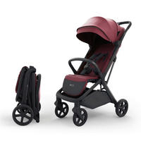 DJEČJA KOLICA  NUBI 3  - tamno ružičasta, Basics, metal/tekstil (68,5/53/106,5cm) - Kinderkraft