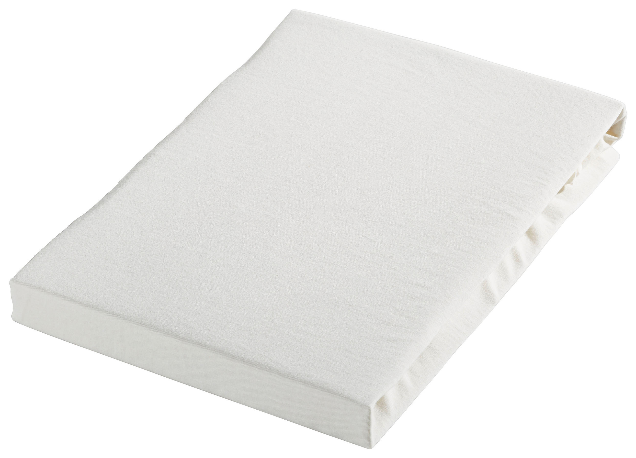 FIXLEINTUCH - Weiss/Naturfarben, Basics, Textil (90-100/190-200cm) - Novel