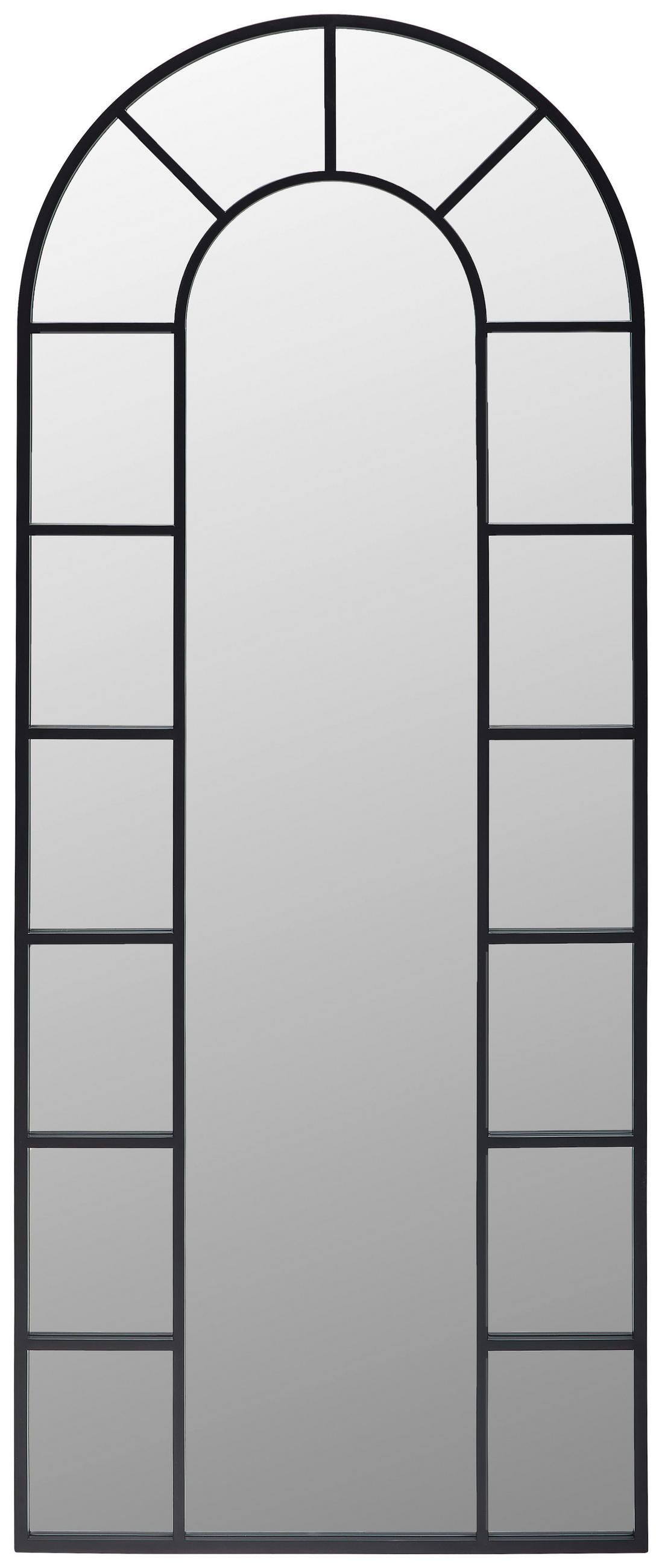 Oglindă De Perete 70/170/2,5 cm    - negru, Lifestyle, sticlă/metal (70/170/2,5cm) - Landscape