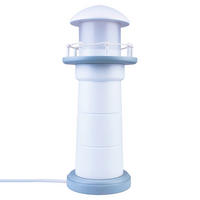 DĚTSKÁ STOLNÍ LAMPIČKA, 12,5/31 cm  - šedá/bílá, Basics, dřevo/plast (12,5/31cm)
