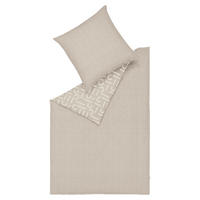 BETTWÄSCHE SCATTER BIG Renforcé 200/200 cm  - Taupe/Greige, Design, Textil (200/200cm) - Esprit