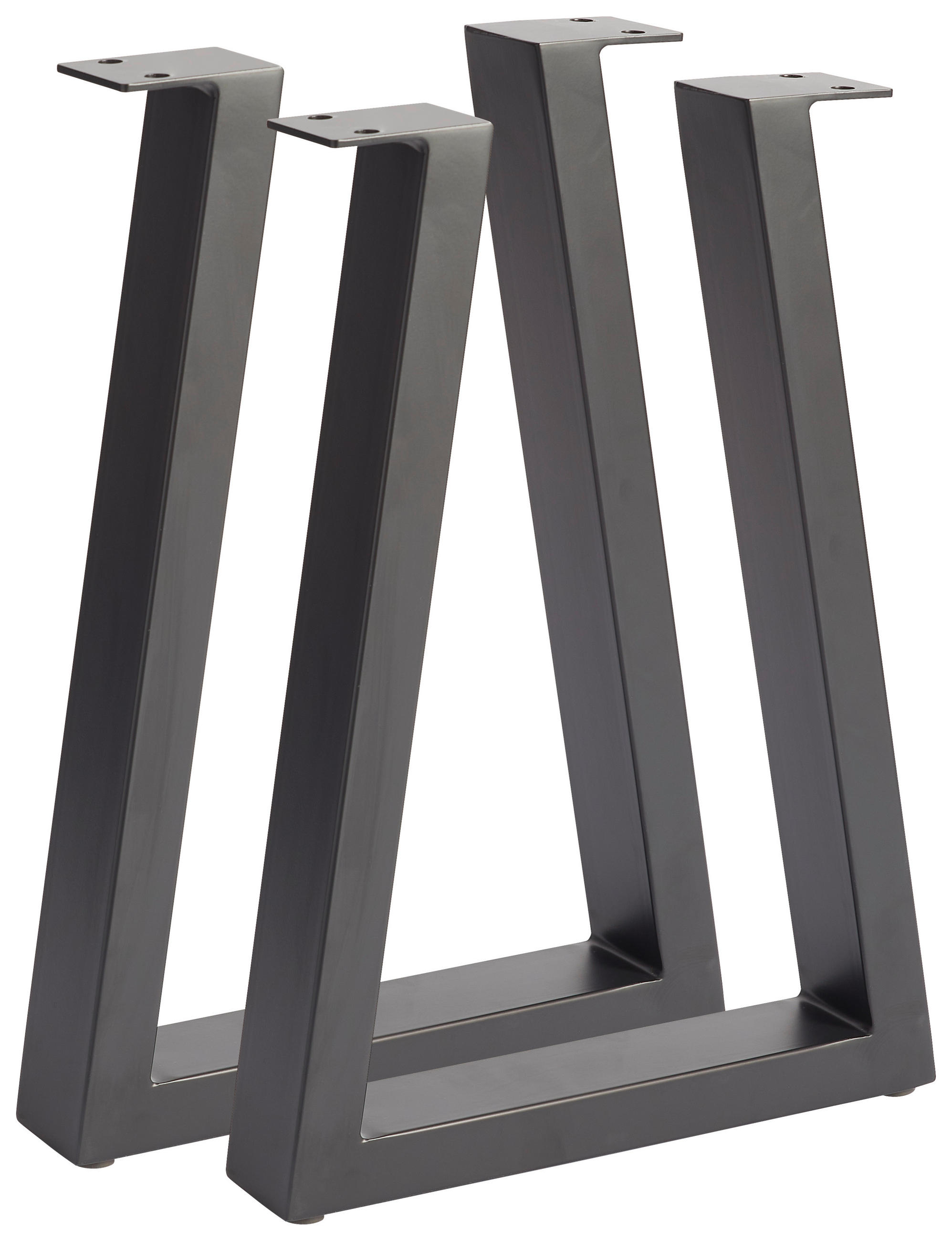 BANKGESTELL 6/45/26 cm  in  - Anthrazit, Design, Metall (6/45/26cm) - Waldwelt