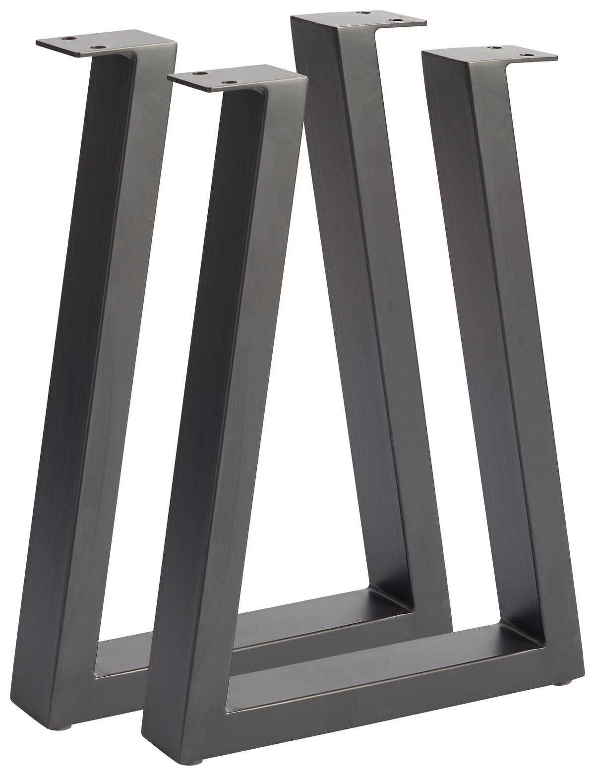 BANKGESTELL in  - Anthrazit, Design, Metall (6/45/26cm) - Waldwelt