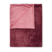 FELLDECKE 150/200 cm  - Pink, Basics, Textil (150/200cm) - Essenza