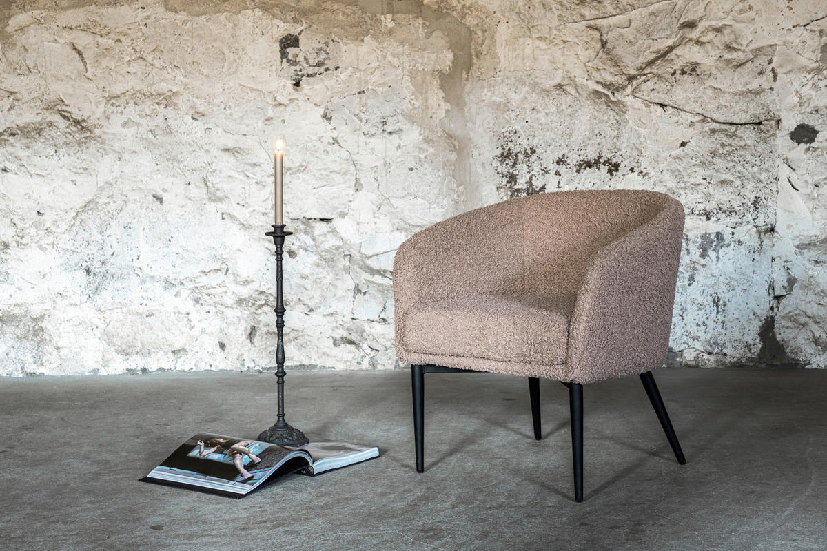 SESSEL in  - Design, Textil/Metall (83/70/64cm) - Livetastic