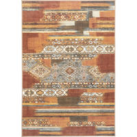 VINTAGE-TEPPICH 130/190 cm CORTEA MYFAR Nickelfarben, Greige, Cognac  - Greige/Cognac, Design, Kunststoff/Textil (130/190cm) - Lindorug