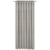 FERTIGVORHANG  blickdicht  140/245 cm   - Beige/Silberfarben, Design, Textil (140/245cm) - Dieter Knoll