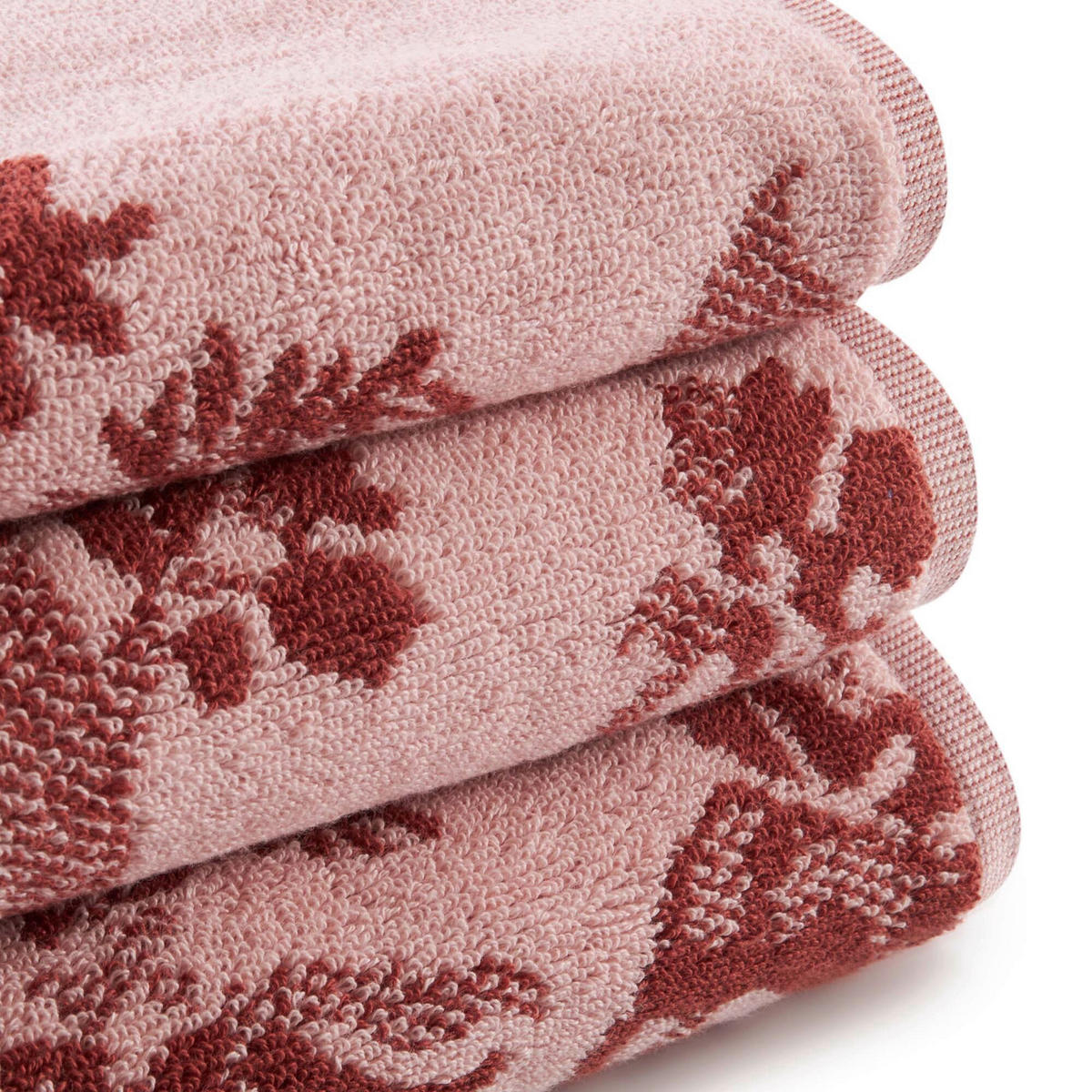 GÄSTETUCH Genova Rot  - Rot, Basics, Textil (40/60cm) - Bassetti