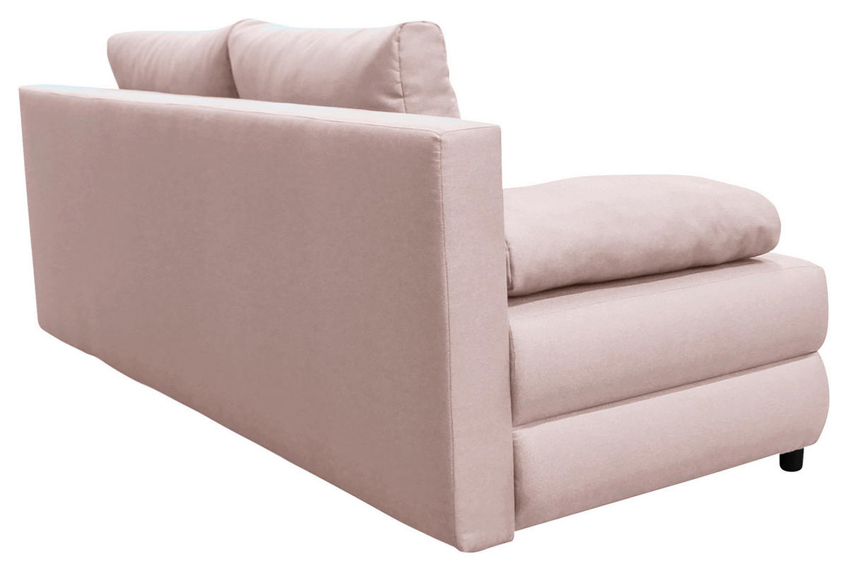 BÄDDSOFFA i vävt tyg rosa  - mintgrön/svart, Design, textil/plast (200/88/87cm) - P & B