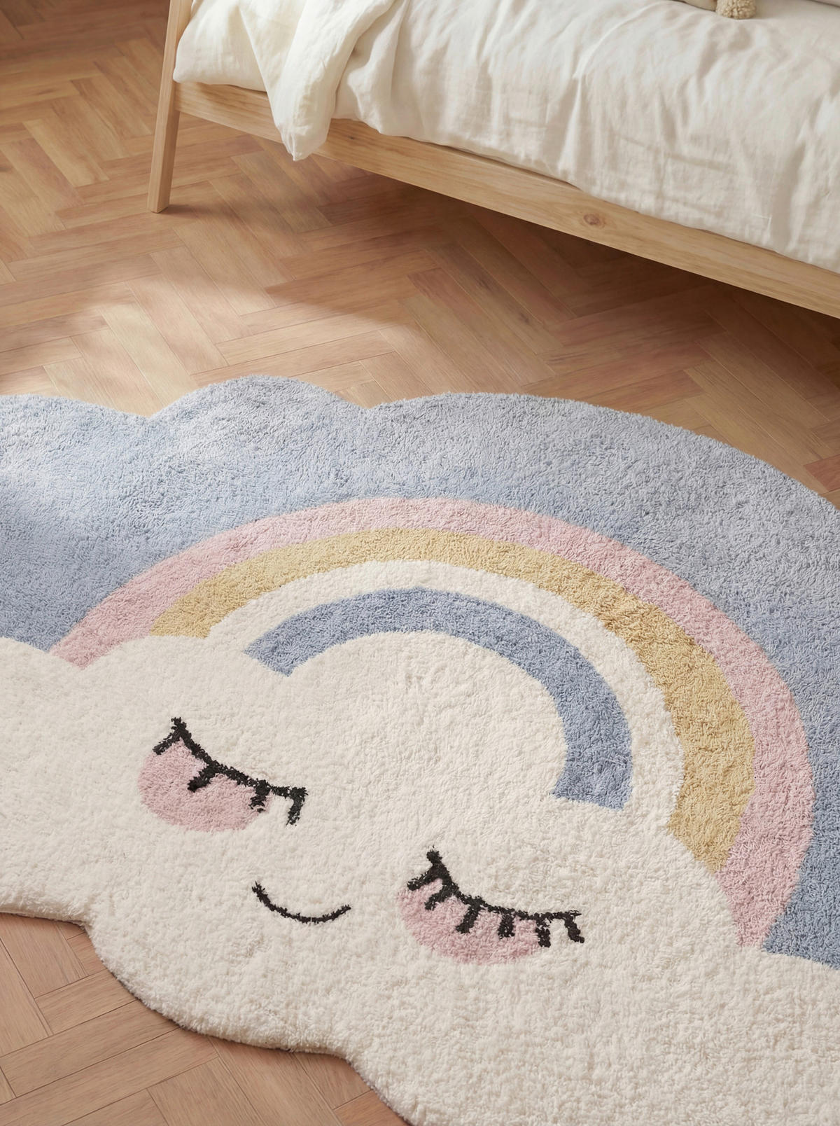 KINDERTEPPICH 140/200 cm Snuggle Nappi  - Multicolor/Creme, Basics, Kunststoff/Textil (140/200cm) - Hanse Home
