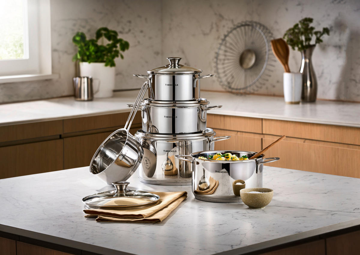 KOCHTOPFSET Reflection 5-teilig  - Basics, Metall - Henckels by ZWILLING