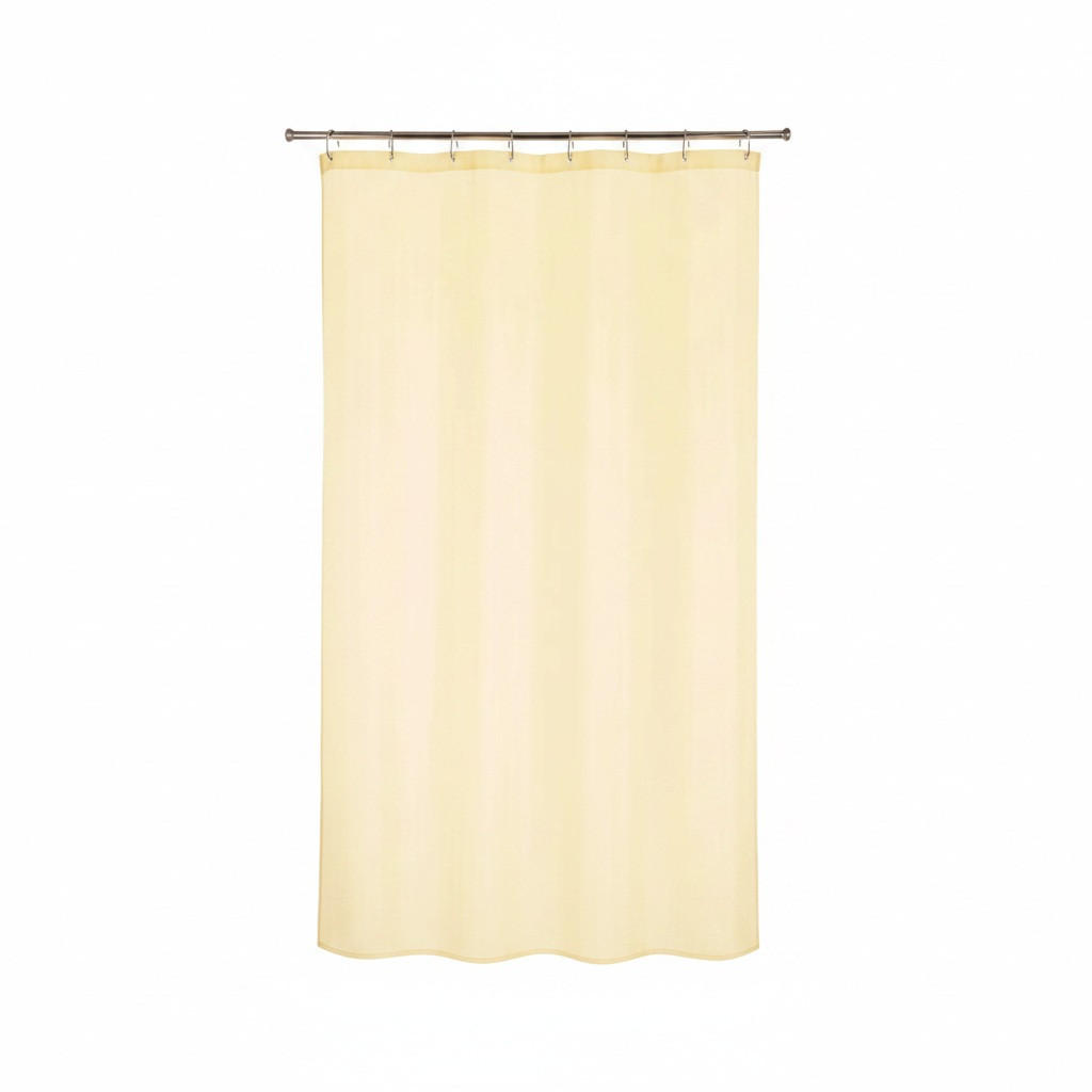 DUSCHVORHANG BIO 180/200 cm  - Sandfarben, Basics, Kunststoff (180/200cm) - Spirella