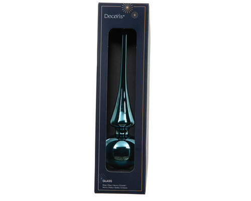 CHRISTBAUMSPITZE  - Blau, KONVENTIONELL (6,00/26cm)
