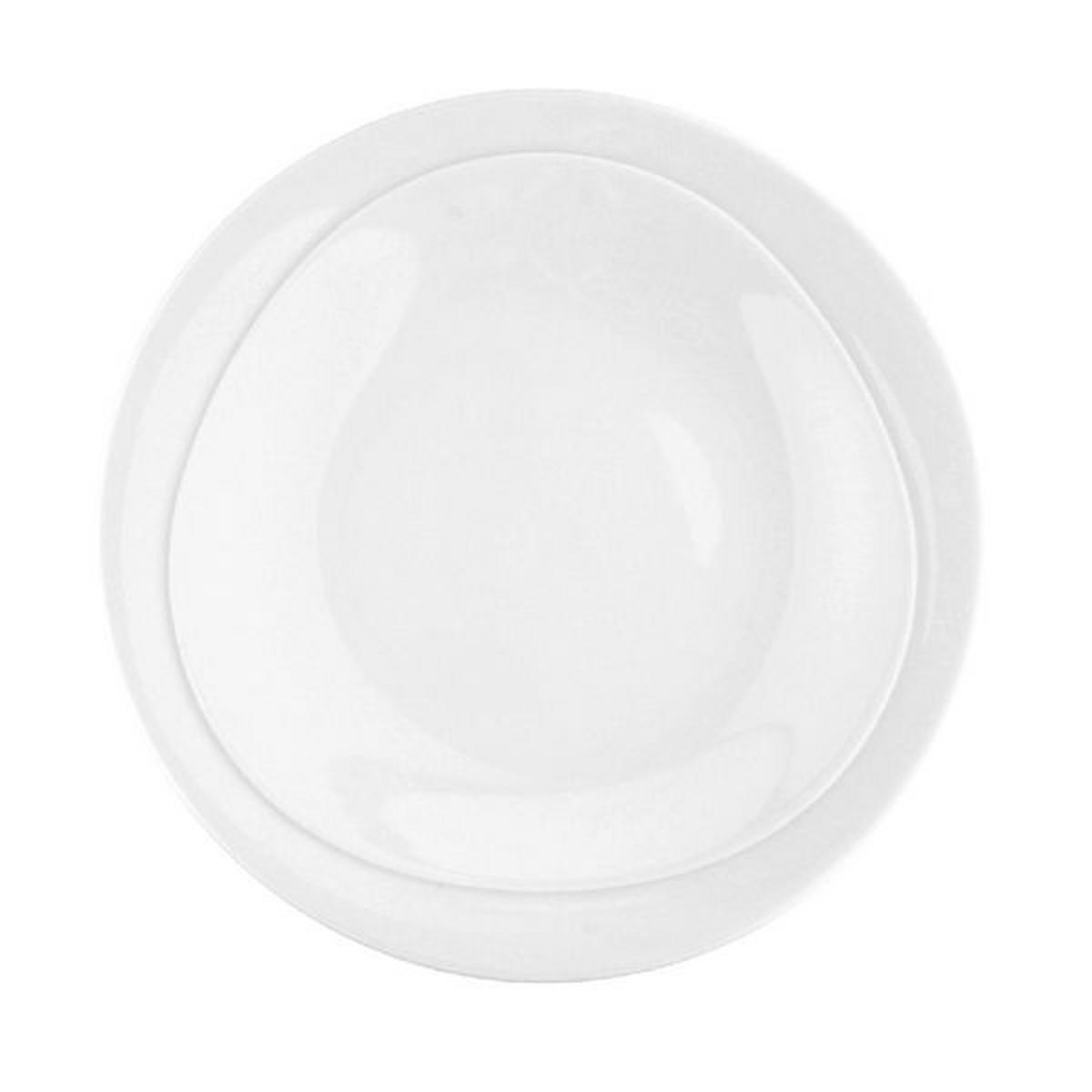 HLBOKÝ TANIER, keramika, 23 cm - biela, Konventionell, keramika (23cm) - Seltmann Weiden