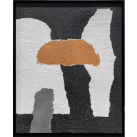BILD 80/100/10 cm  - Schwarz, Basics, Holz/Stein (80/100/10cm)