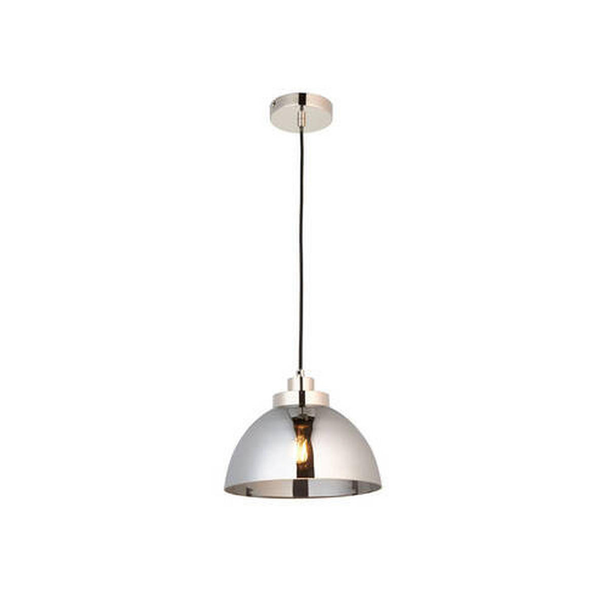 HÄNGELEUCHTE 27/144.5 cm  - Chromfarben, Basics, Glas (27/144.5cm) - ENDON