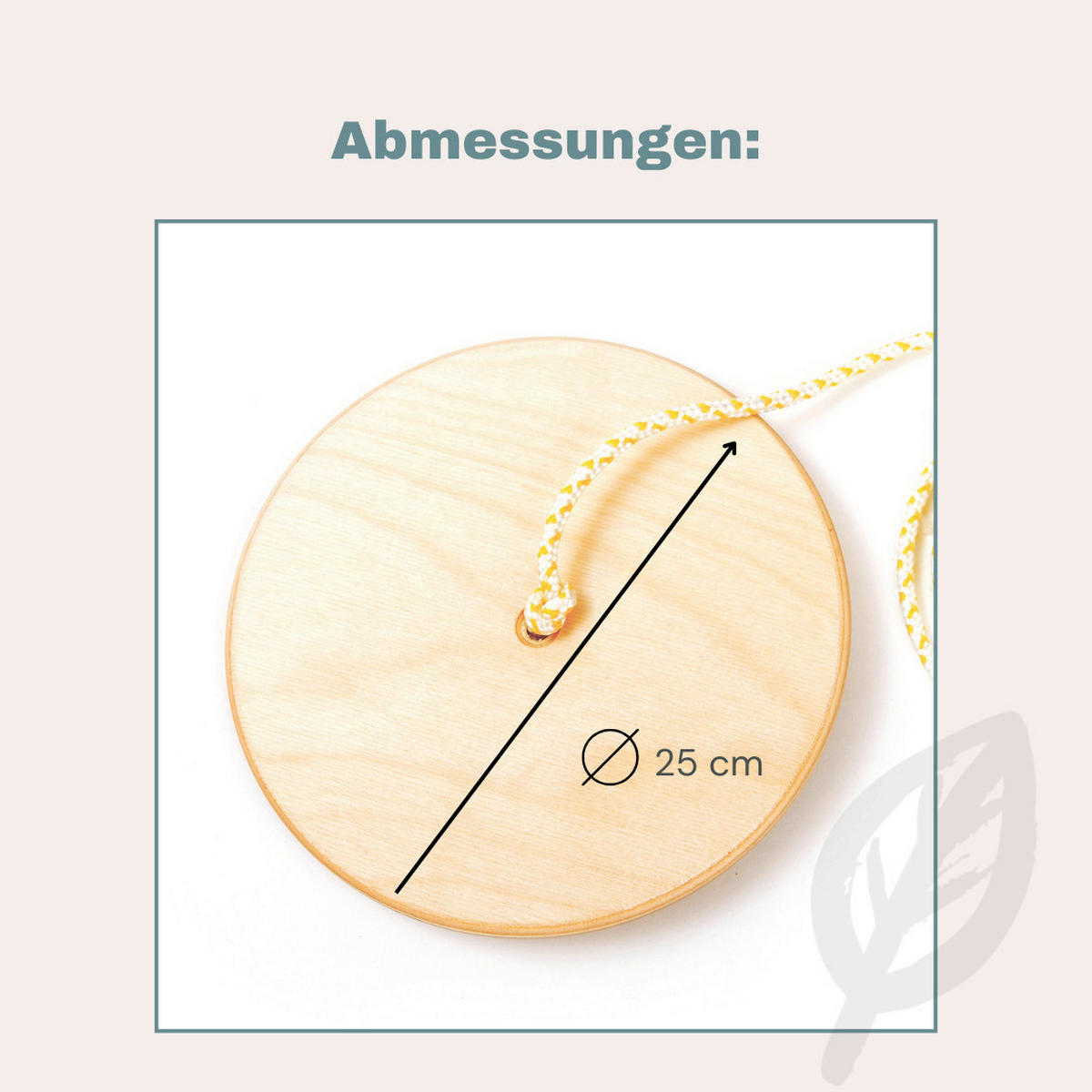 KLETTERGERÜST ZUBEHÖR  - Birkefarben, Basics, Holz (25cm) - CLIFF