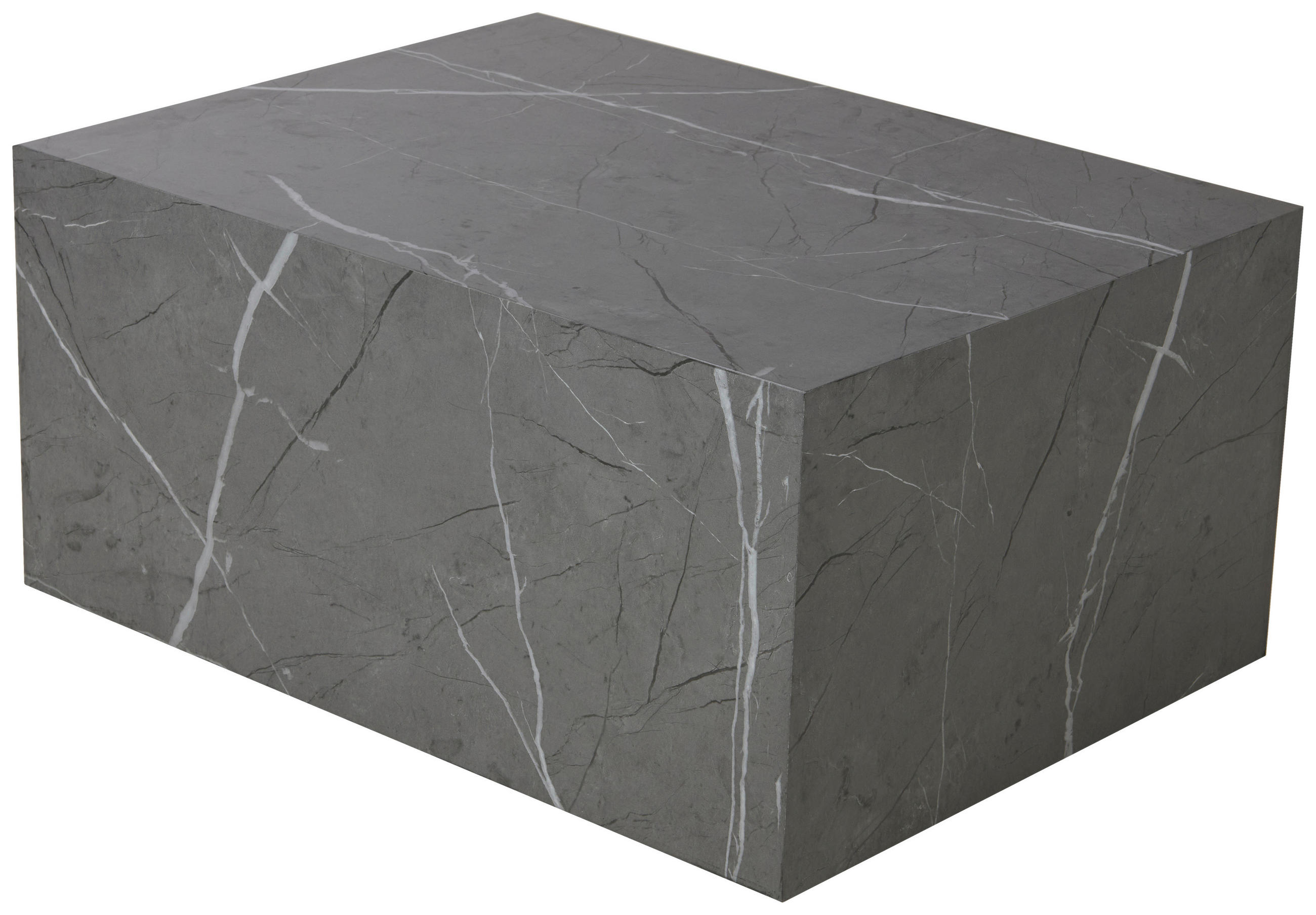 COUCHTISCH 80/60/38 cm rechteckig Schwarz  - Schwarz, Design, Holzwerkstoff (80/60/38cm) - Carryhome
