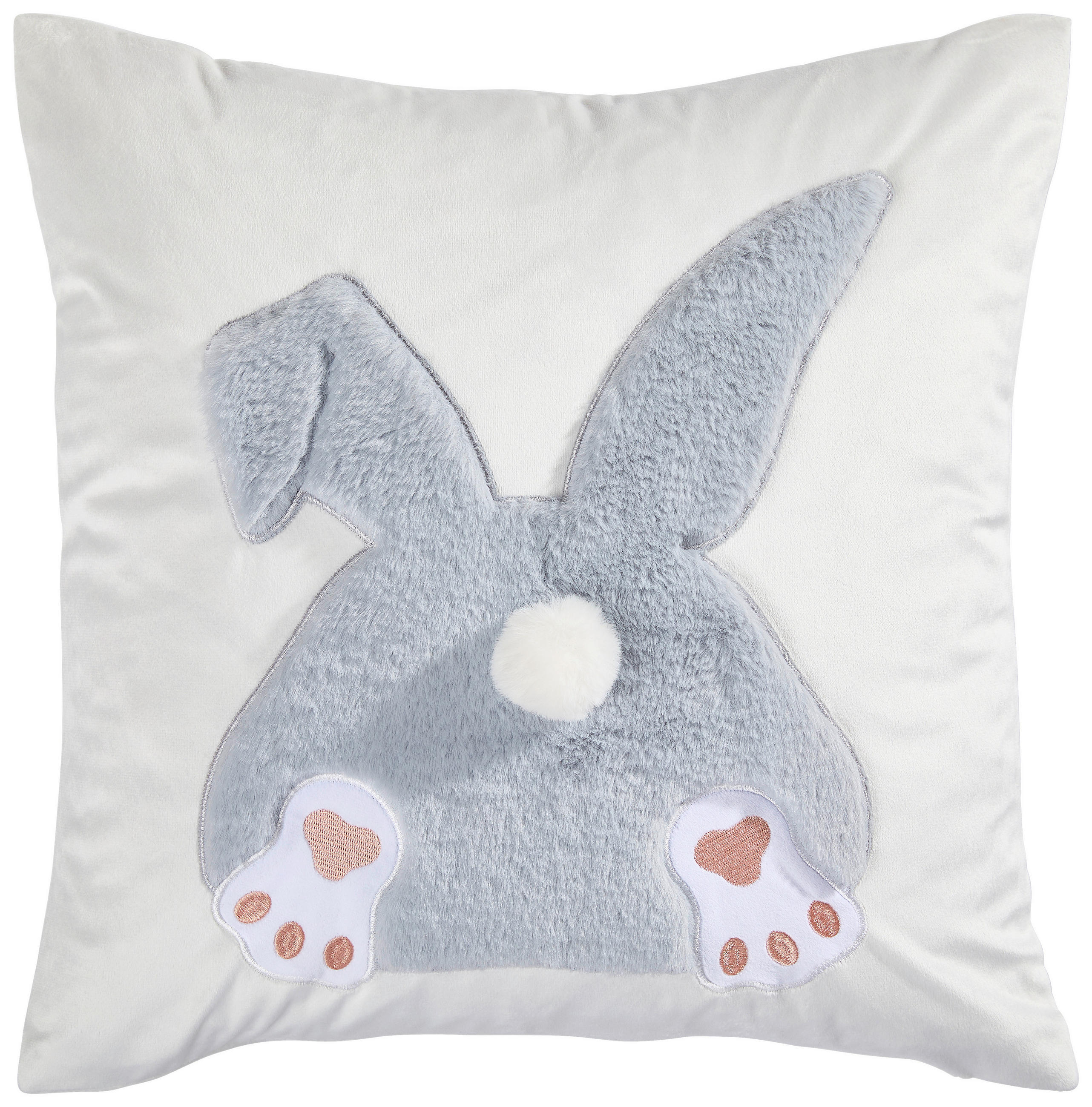 KISSENHÜLLE PEPPO 45/45 cm  - Weiß, Textil (45/45cm) - Novel