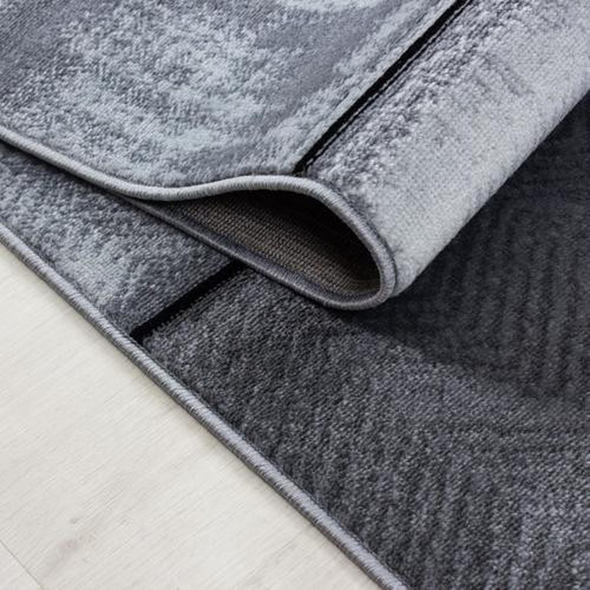 LÄUFER 80/300 cm Plus 8007  - Anthrazit, Trend, Textil (80/300cm) - Novel
