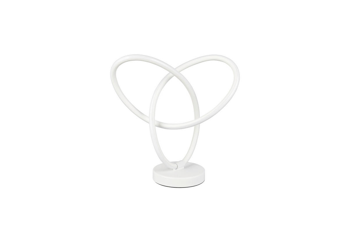 VEIOZĂ CU LED - alb, Design, metal (28/28/12cm)