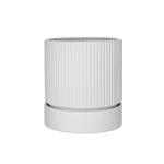 PFLANZENTOPF  - Weiß, Trend, Keramik (17,2/18,5cm) - Ambia Home