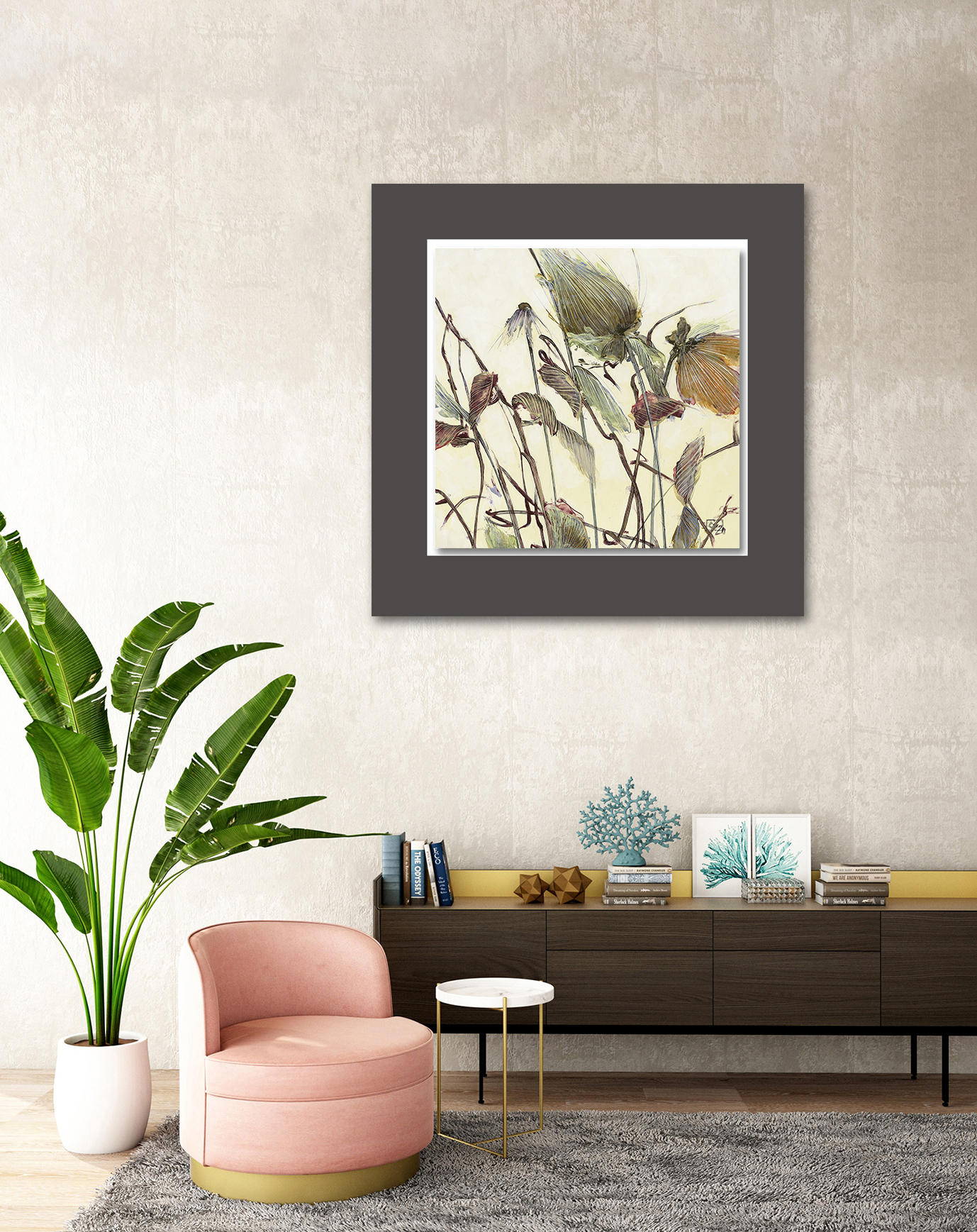 BILD Blumen  - Multicolor, Basics, Holzwerkstoff/Kunststoff (50/50cm) - Wiedemann