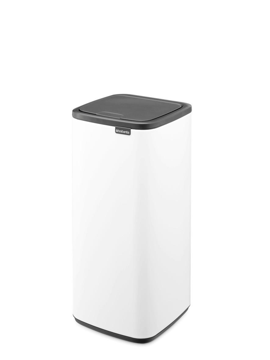 KANTA SA PAPUČICOM  30 l   - bela/antracit, Dizajnerski, metal/plastika (28/65/30,5cm) - Brabantia