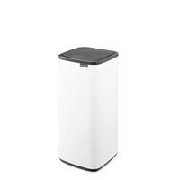 KANTA SA PAPUČICOM  30 l   - bela/antracit, Dizajnerski, metal/plastika (28/65/30,5cm) - Brabantia