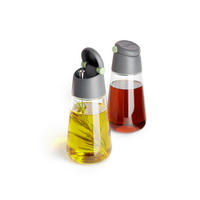 STEKLENICA ZA KIS/OLJE   8/17,5/8 cm           - siva, Basics, steklo (8/17,5/8cm) - LEKUE