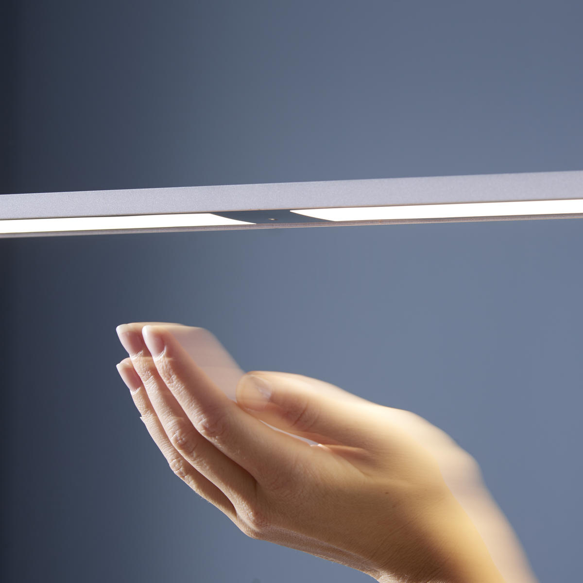 LED-HÄNGELEUCHTE 100/7/160 cm  - Alufarben, Trend, Metall (100/7/160cm) - Paul Neuhaus