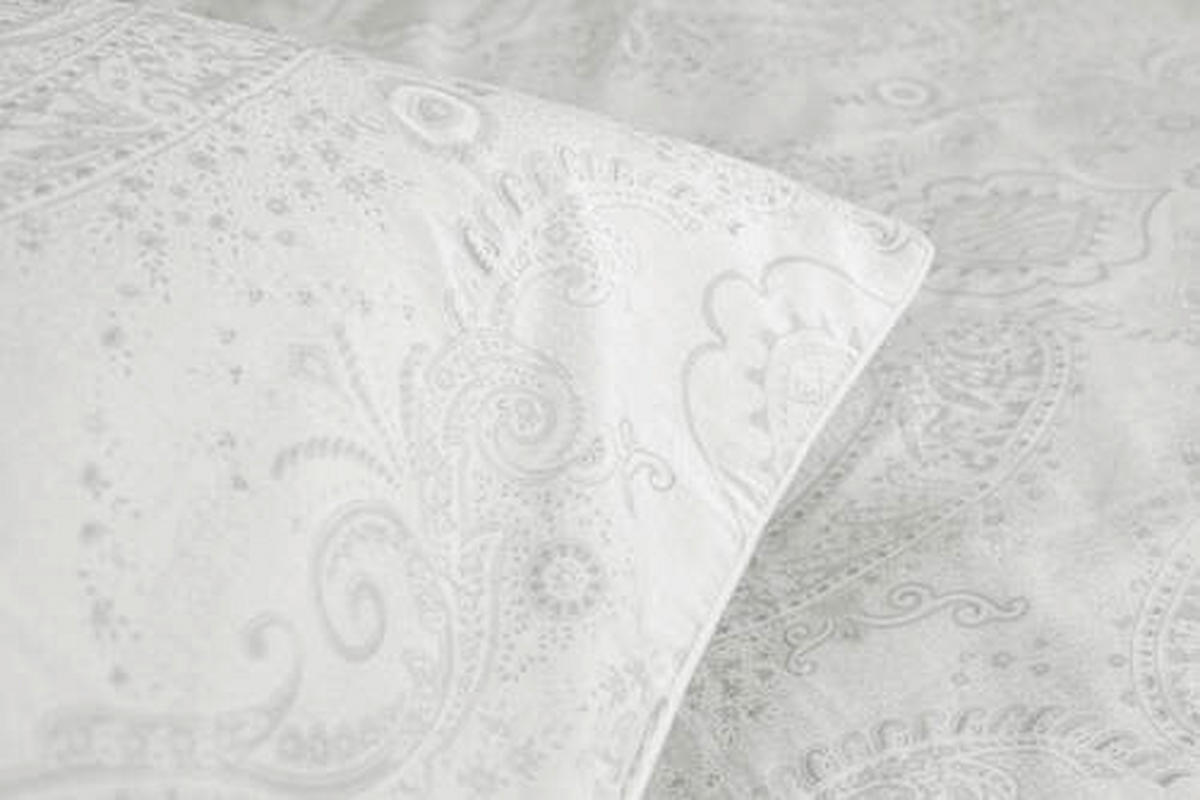 BETTWÄSCHE 2-teilig Satin 135/200 cm  - Weiß, Basics, Textil (135/200cm) - Musterring