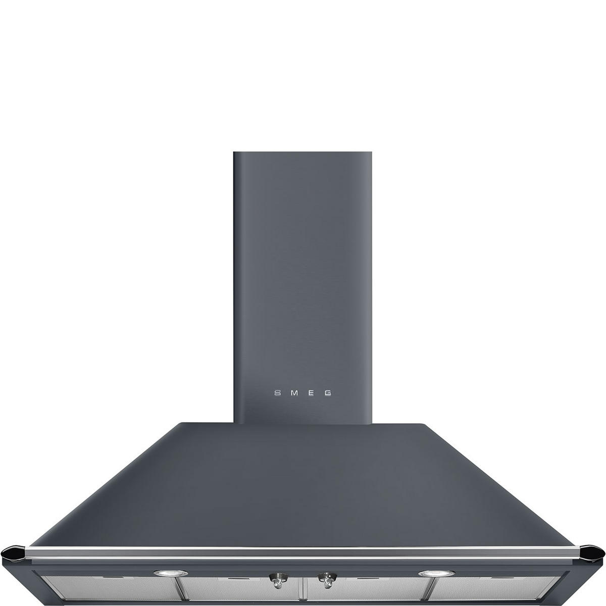 DUNSTABZUGSHAUBE KT110GRE  - Grau, Basics, Metall (110/90/53,2cm) - SMEG