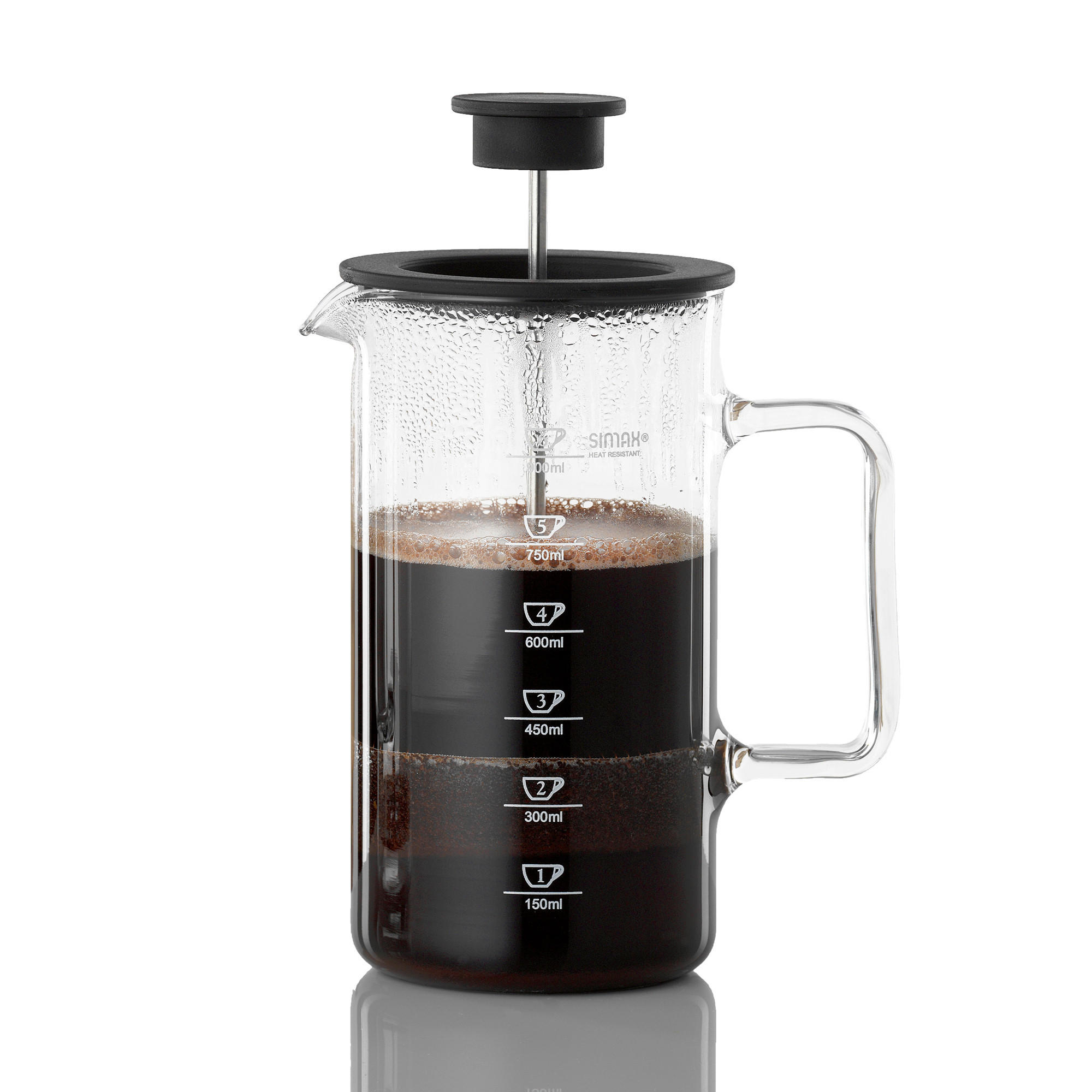 KAFFEEBEREITER  - Klar, Basics, Glas (1,0l) - Bohemia