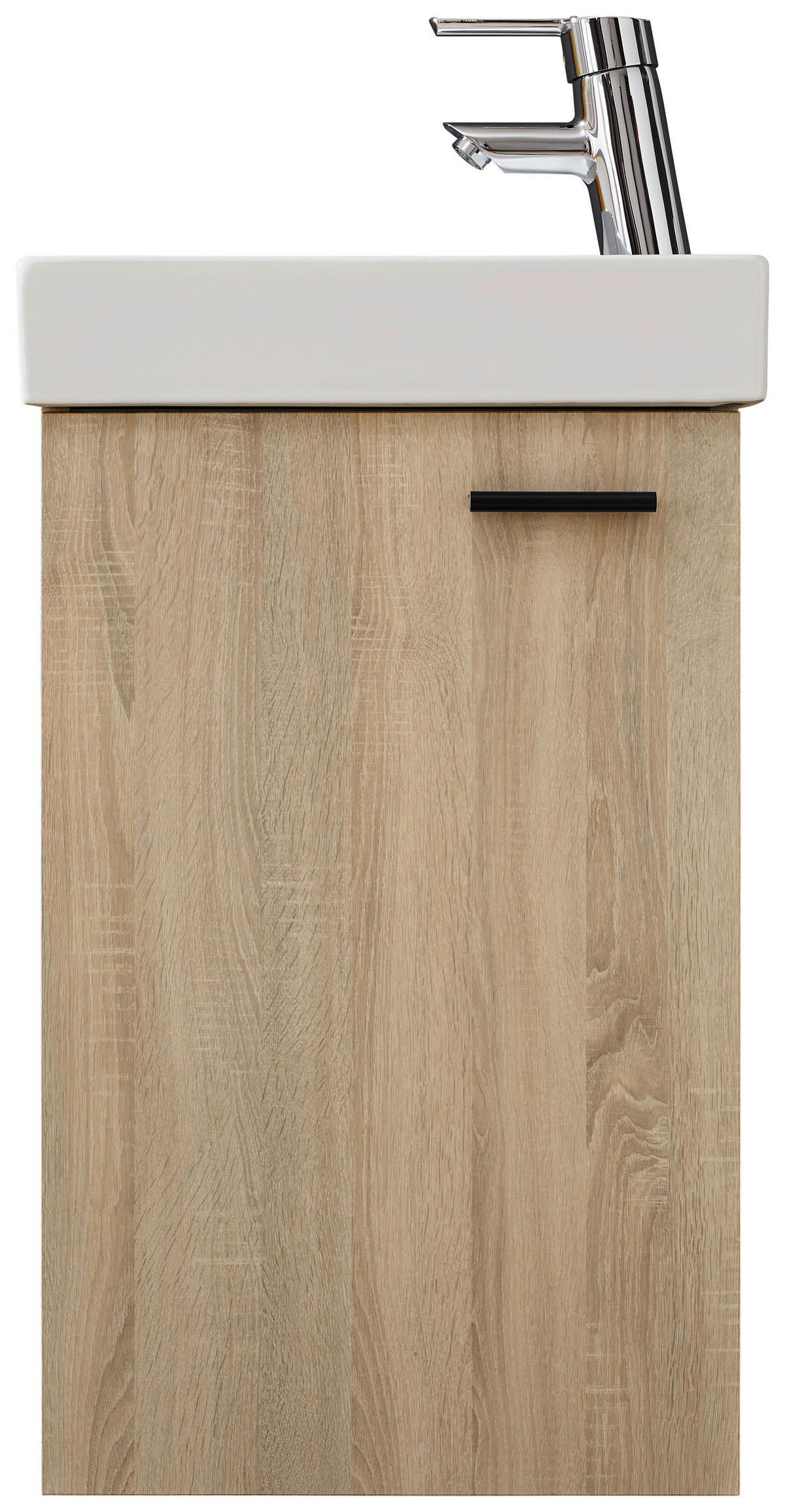 GÄSTEBAD 40 cm  - Weiß/Sonoma Eiche, KONVENTIONELL, Holzwerkstoff (40cm) - Xora