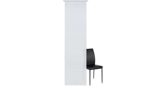 FLÄCHENVORHANG in Weiß halbtransparent - Weiß, Design, Textil (60/255cm) - Novel