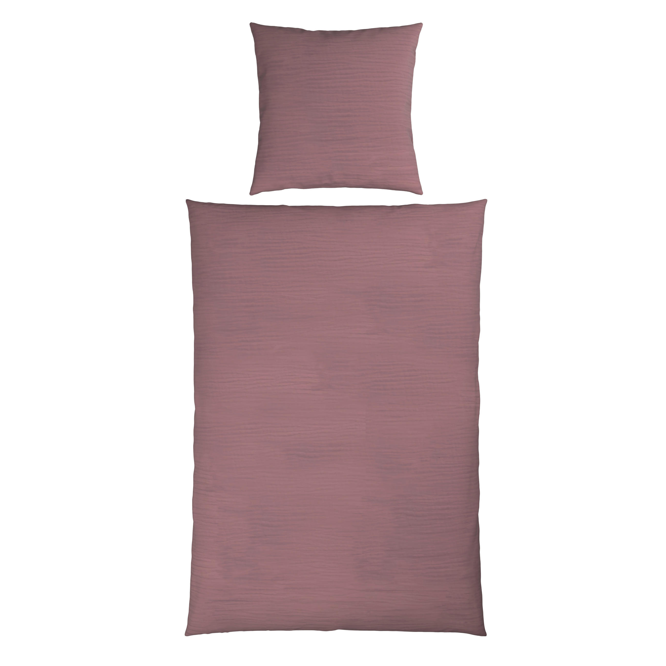 Novel Bettwäsche Mauve 135x200 cm