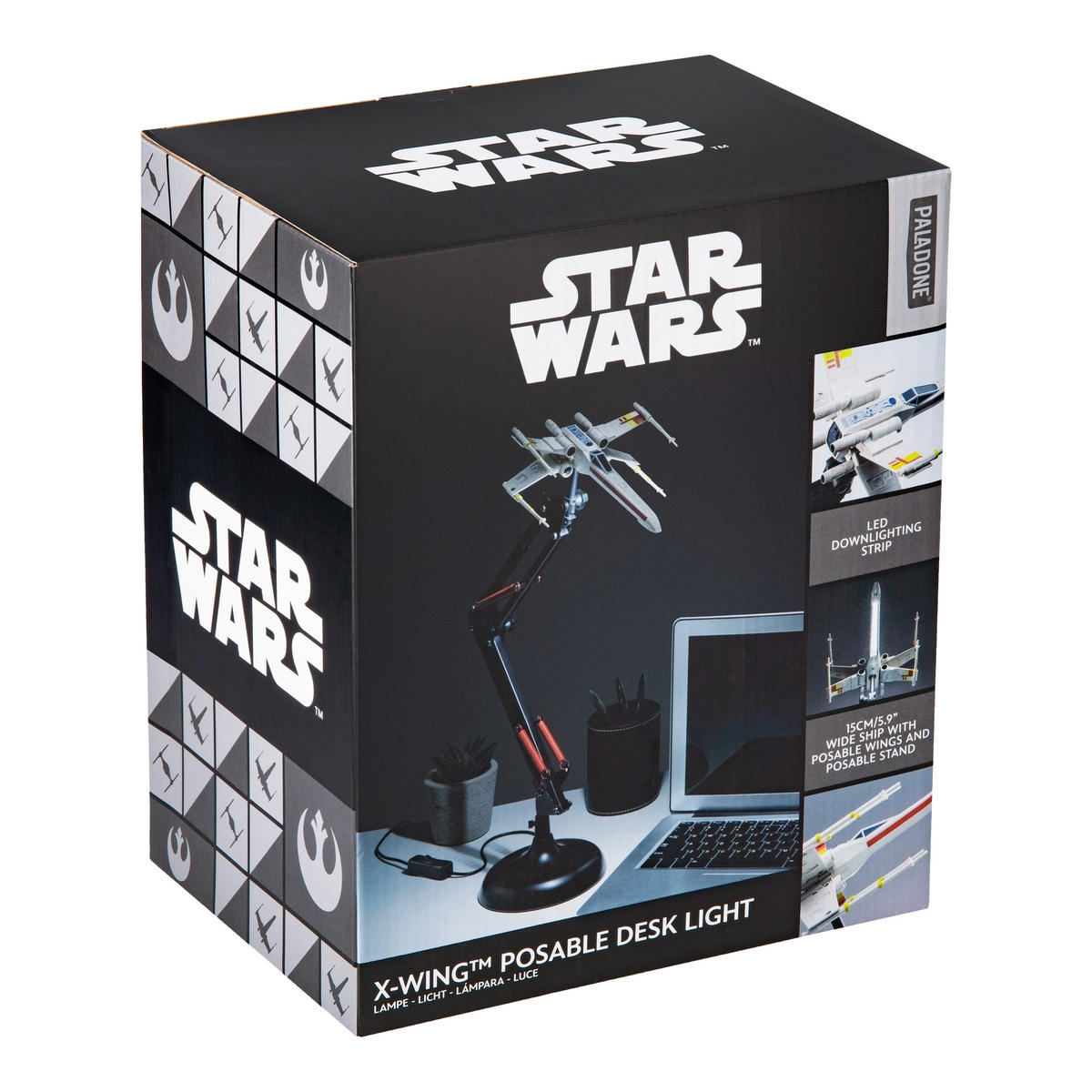 LED-DEKOLEUCHTE Star Wars 25/30/18.5 cm   - Multicolor, Basics (25/30/18.5cm) - Star Wars