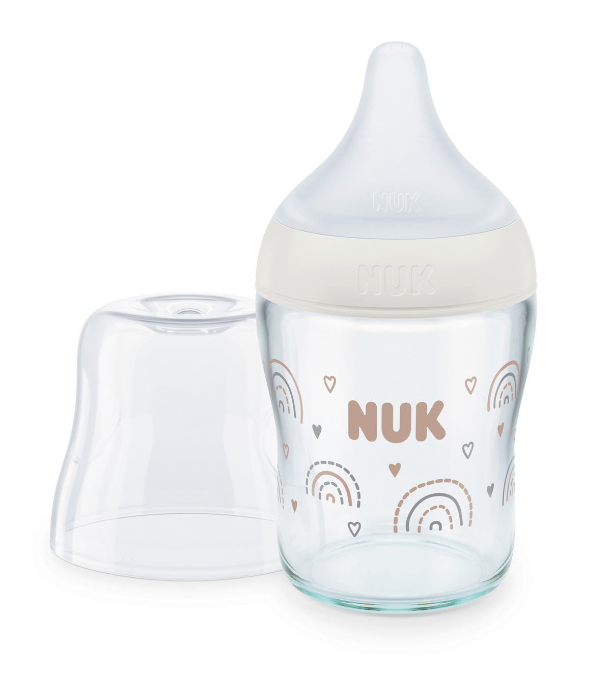 BABYFLASCHE Perfect Match 120 ml  - Basics (7,2/7,2/17,3cm) - NUK