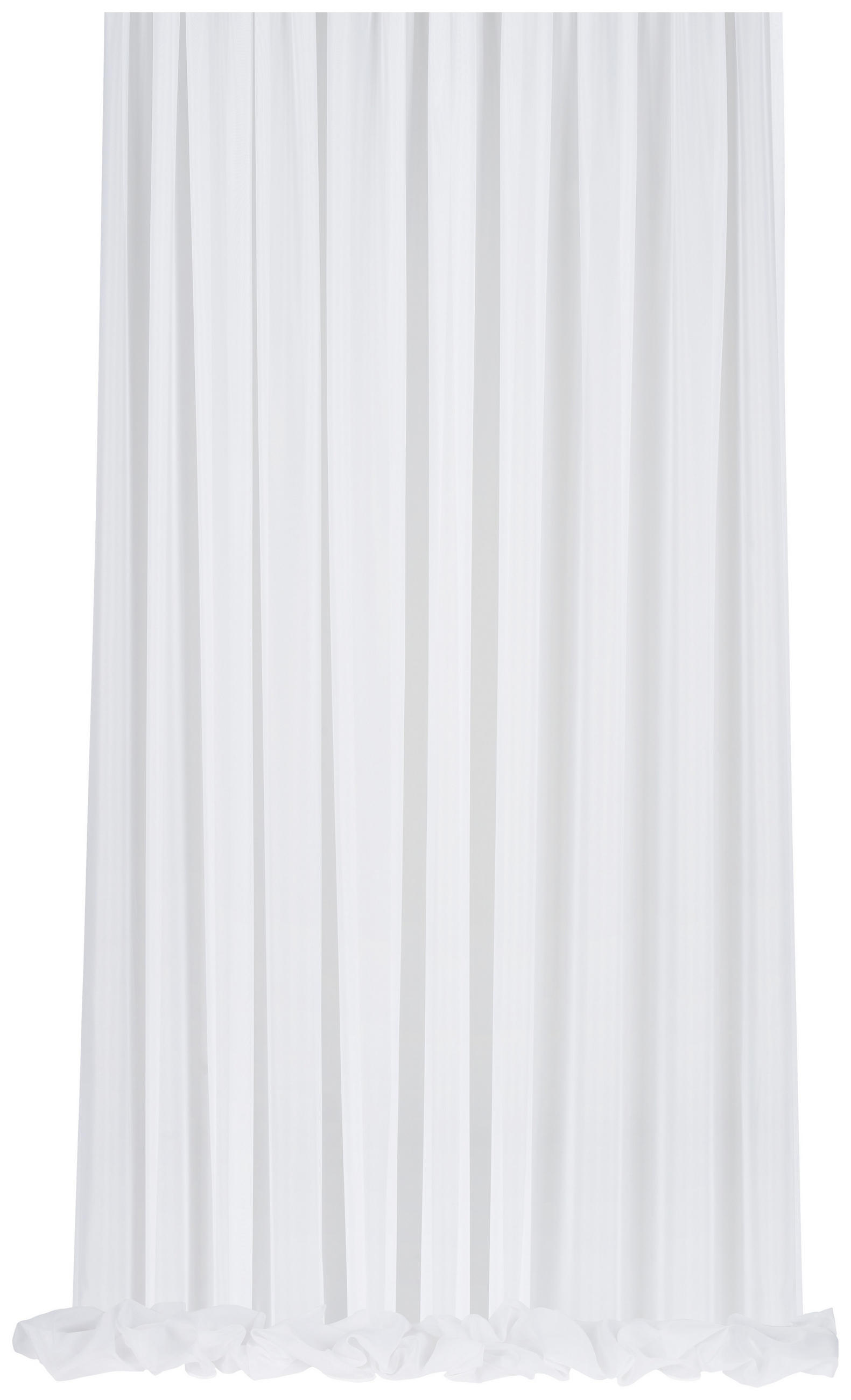 ZÁCLONA, průhledné, 260 cm - bílá, Konvenční, textil (260cm) - Esposa