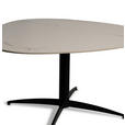COUCHTISCH - Schwarz/Weiß, Design, Stein/Metall (40/40/35cm) - Xora