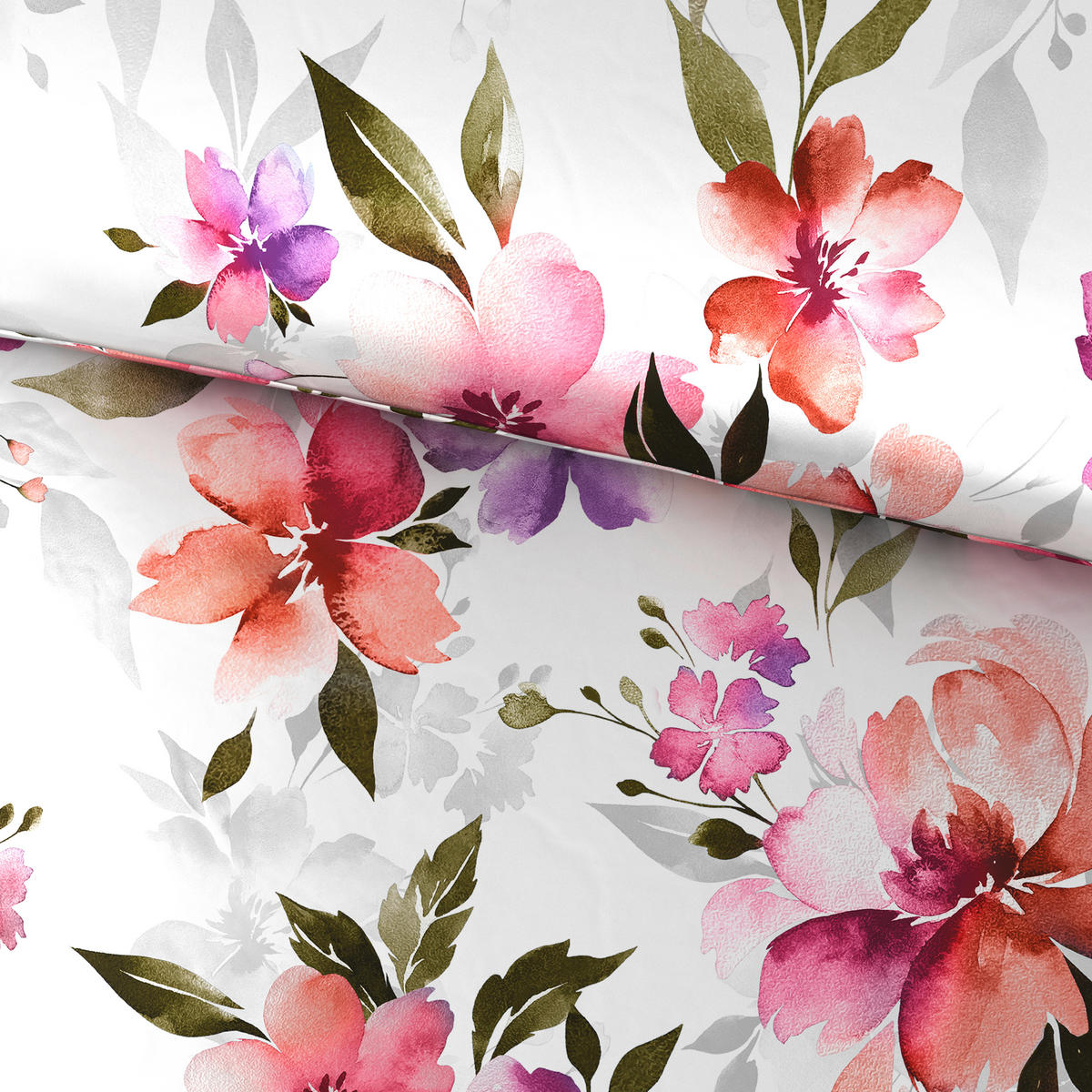 POSTELJINA ED 140/200 cm saten bela  - bela, Konvencionalno, tekstil (140/200cm) - Esposa