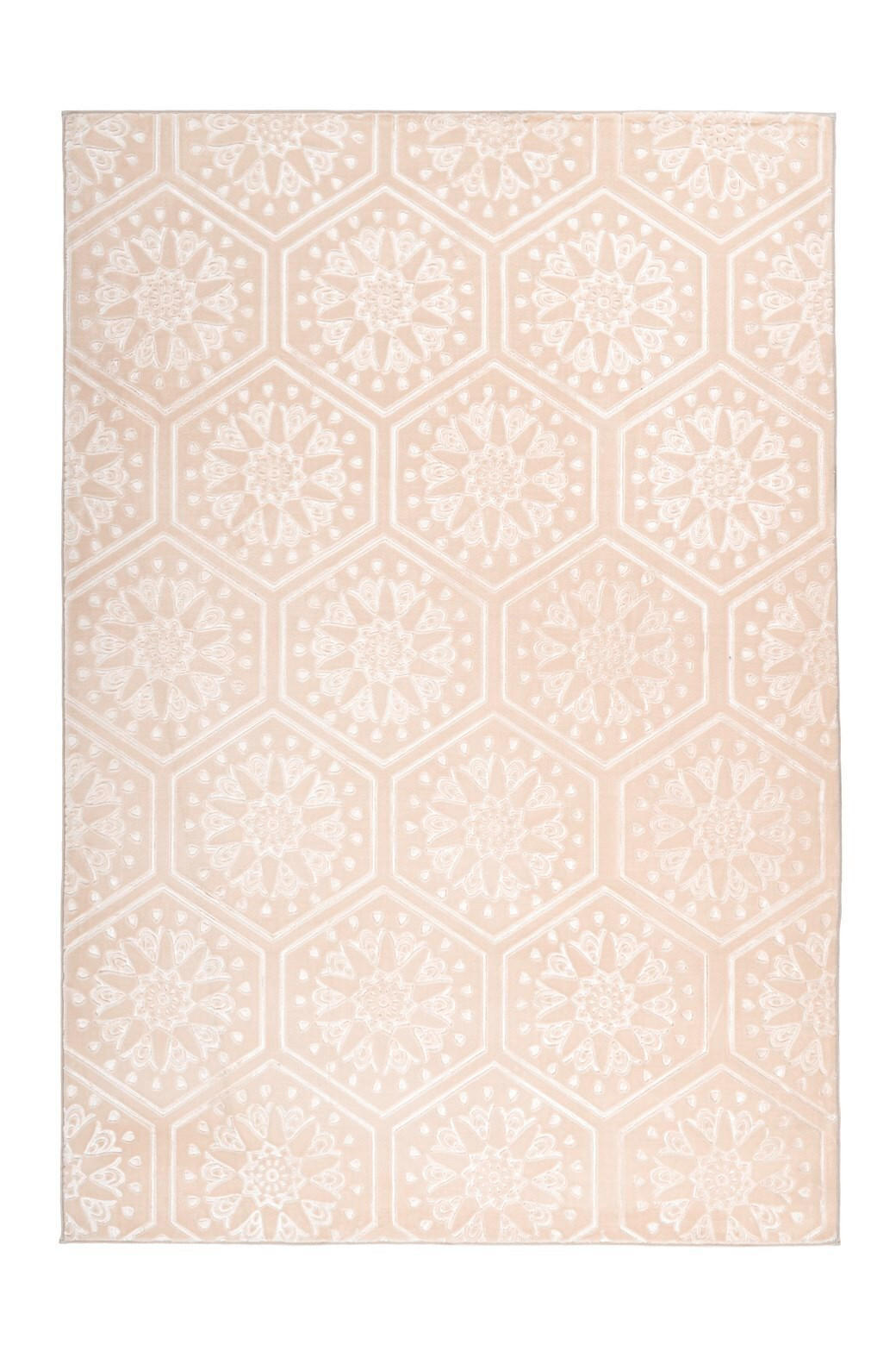 FLACHWEBETEPPICH 200/290 cm Monroe 225 Creme Creme  - Creme, KONVENTIONELL, Kunststoff/Textil (200/290cm)